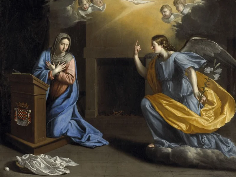 1602-Philippe de Champaigne - L'Annunciazione - Tolosa, Musée des Augustins